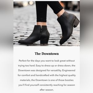 Thursday Black Leather Boots Size 10.5